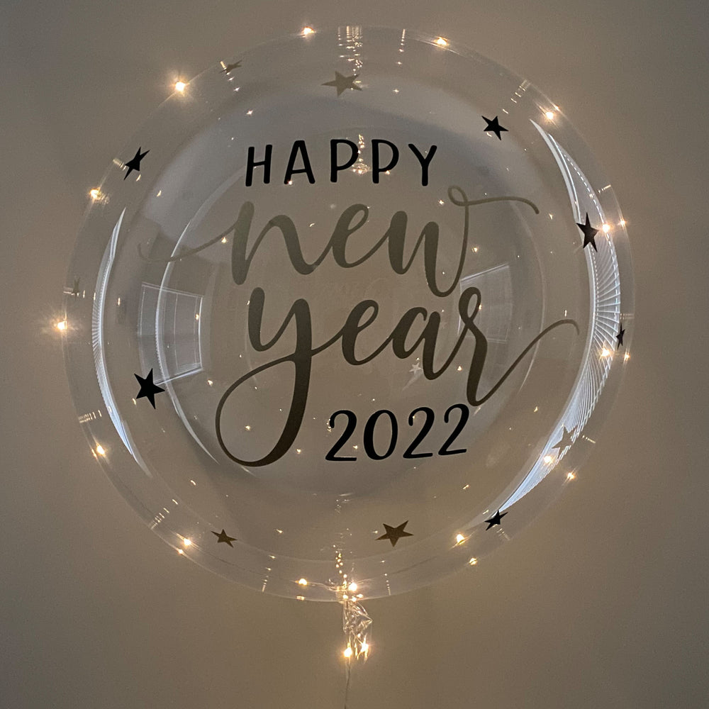 "2022 Happy New Year" Balloominator - Custom Happy New Year Balloon - Balloominators
