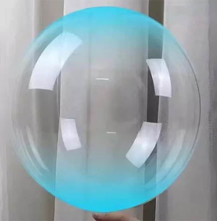 Custom Clear Ombre Balloominator With Balloon Stand - Balloominators