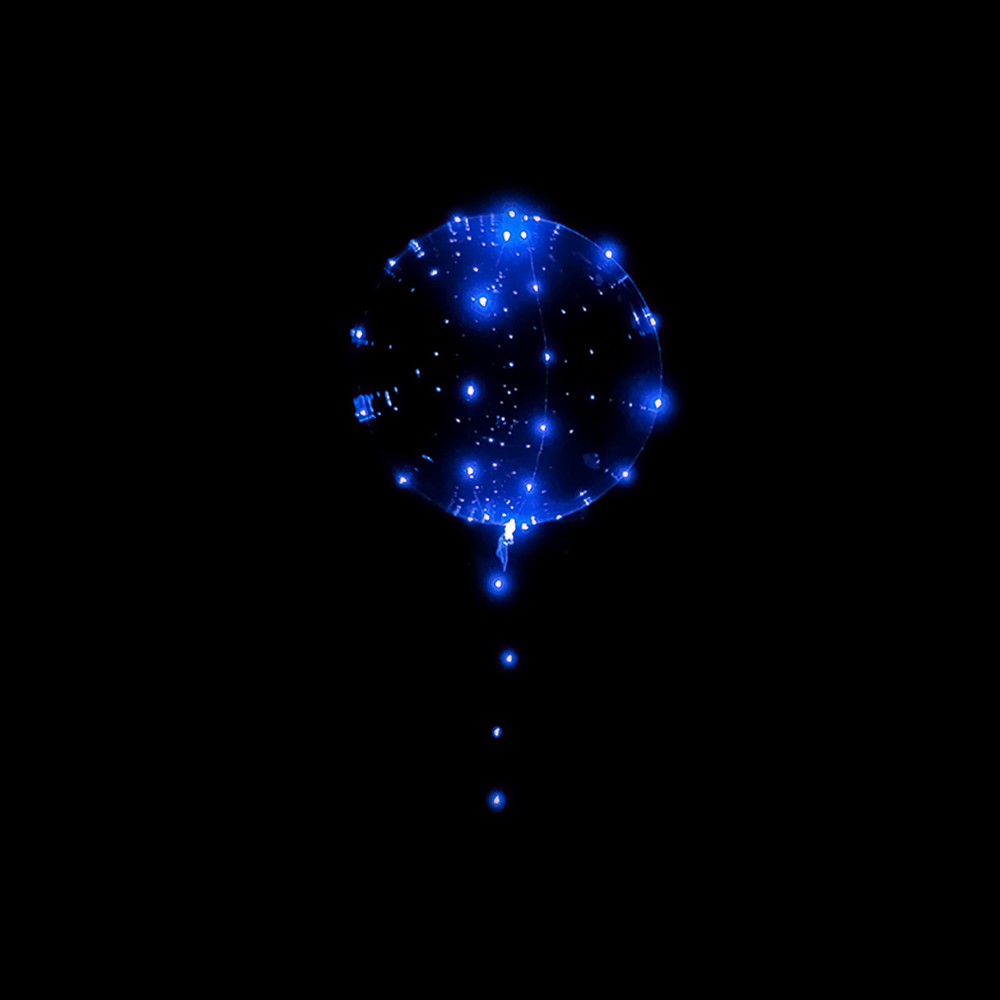 Blue LED Balloons