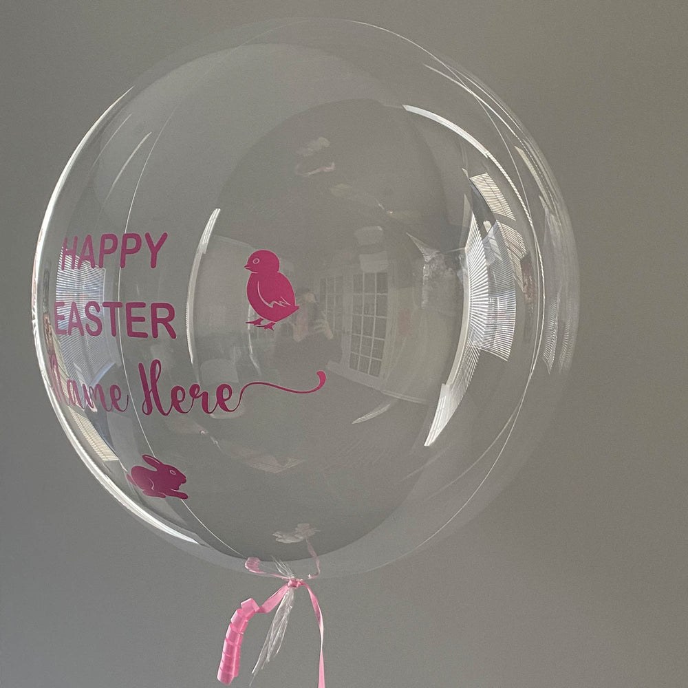 "Happy Easter" Balloon - Custom Happy Easter Balloon - Balloominators