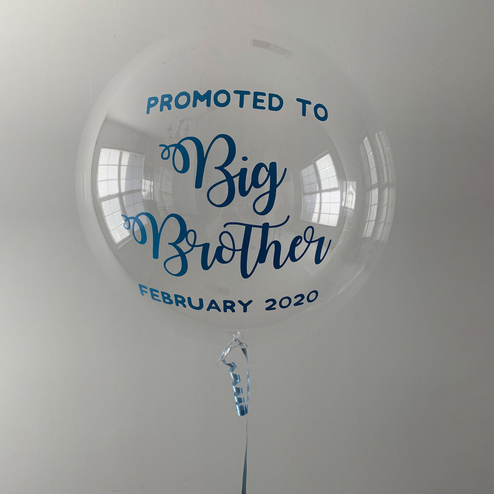"Promoted To Big Brother" Balloon - Balloominators