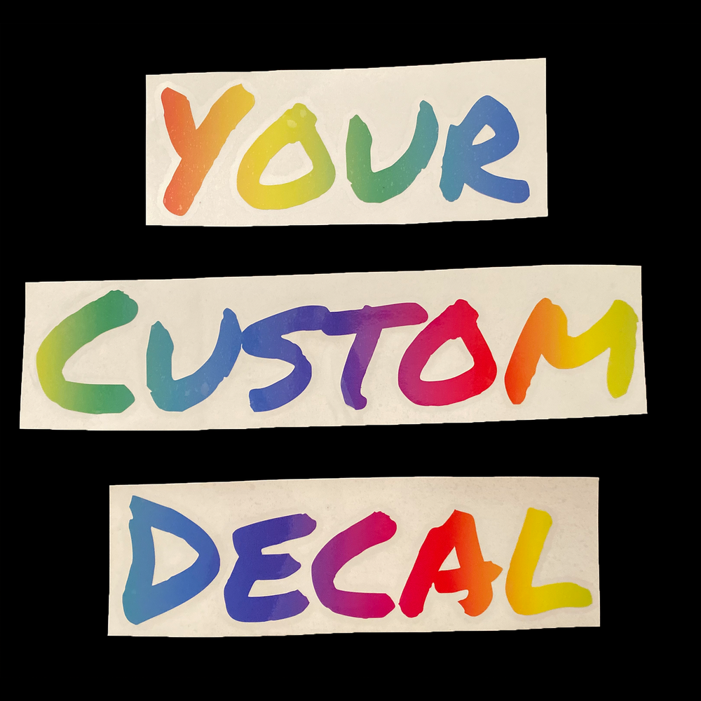 Custom Rainbow Balloon