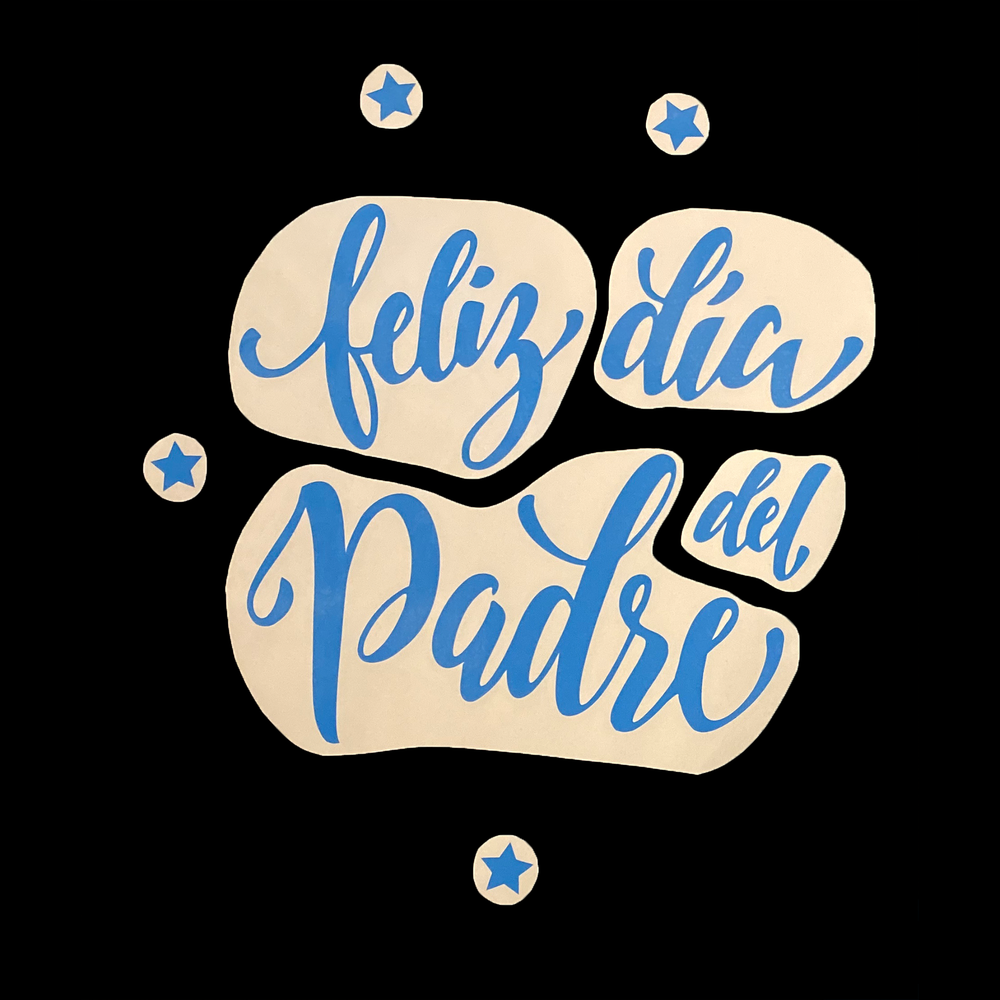 "Feliz dia del Padre" Balloon with Balloon Stand - Balloominators